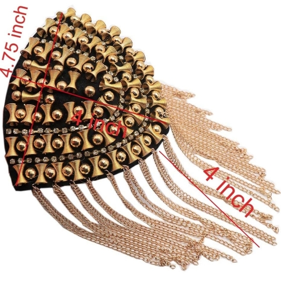 Pair of Gold Epaulettes - Picture 3 of 5